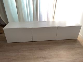 Mueble TV Besta Ikea Blanco