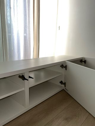 Mueble TV Besta Ikea Blanco