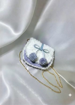 Bolso de hombro hecho a mano
