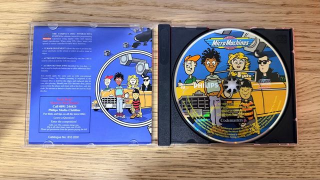 Micro Machines Phillips CDI PAL