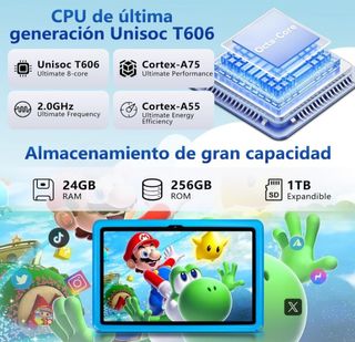 Tablet 11 Android 15 24GB RAM+256GB