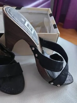Sandalias Dulce Rubia Talla 38
