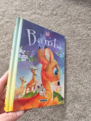 Libro 2 cuentos Blancanieves y Bambi
