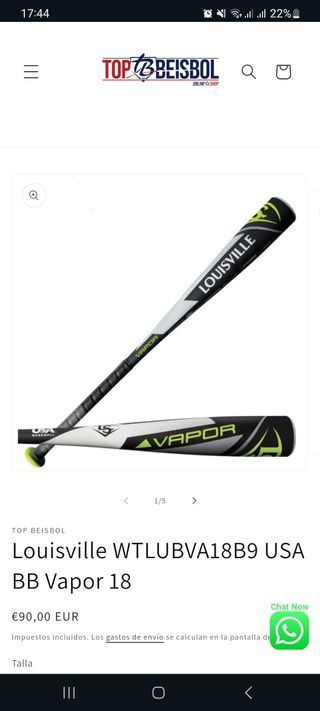 Bate béisbol Lousville