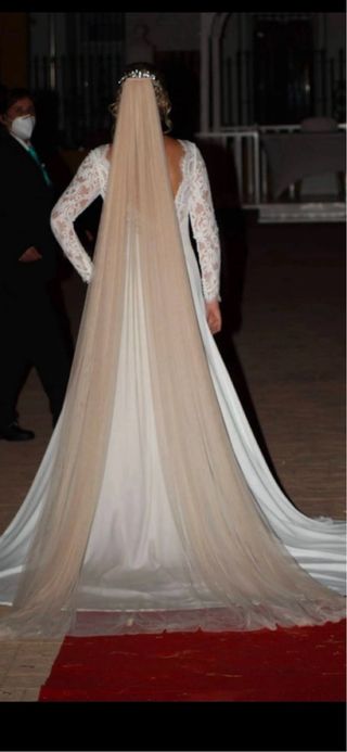 Vestido de Novia Rosa Clará Blanco