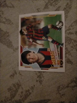 Cromo Messi FC Barcelona