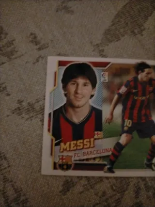 Cromo Messi FC Barcelona
