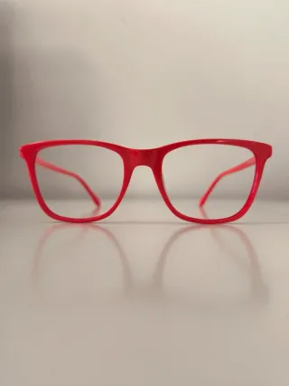 Montura Gafas Germano Gambini Roja Sin Estrenar
