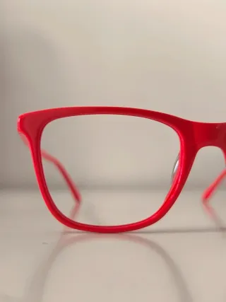 Montura Gafas Germano Gambini Roja Sin Estrenar