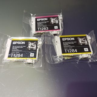 Cartuchos Tinta Epson T1283 T1284 Magenta Amarillo