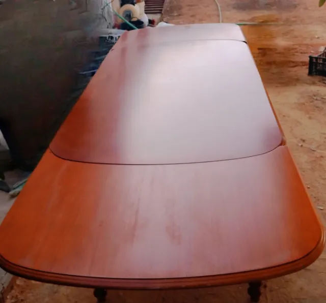 Mesa comedor extensible madera