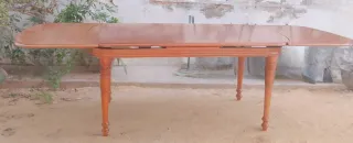 Mesa comedor extensible madera