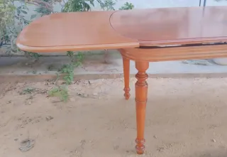 Mesa comedor extensible madera