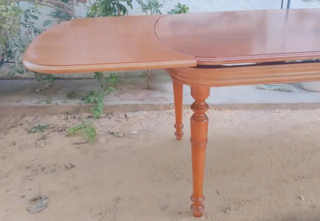 Mesa comedor extensible madera