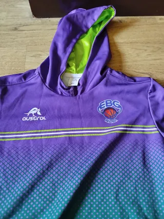 Sudadera Austral EBG Málaga Morada