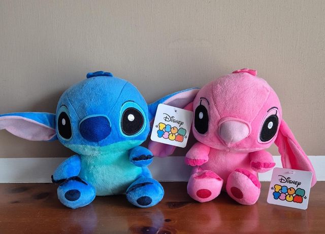 Stitch e Angel Peluche Disney Tsum Tsum
