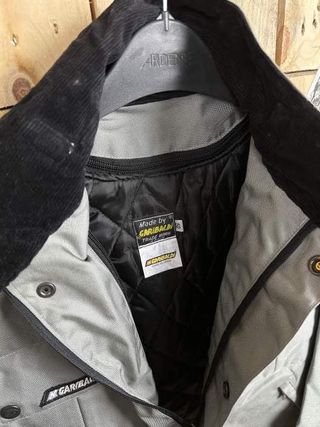 CHAQUETA T-M MOTO GARIBALDE GRIS IMPERMEBLE 