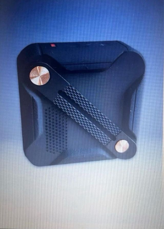 Altavoz Marshall Negro y Dorado