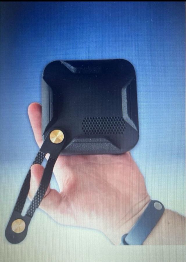 Altavoz Marshall Negro y Dorado