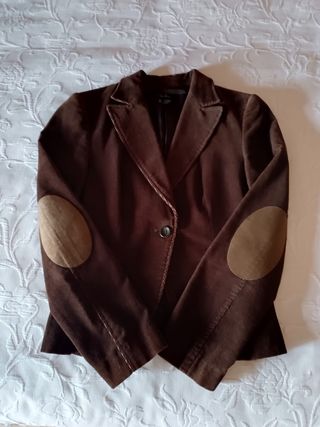 (S36) Americana/Blazer de pana con coderas de Zara
