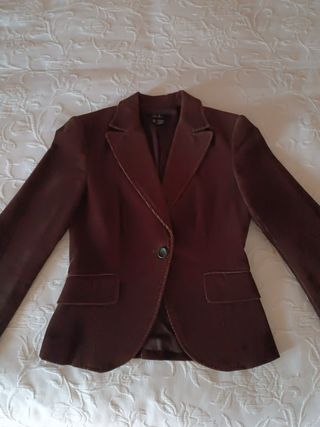 (S36) Americana/Blazer de pana con coderas de Zara