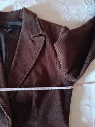 (S36) Americana/Blazer de pana con coderas de Zara