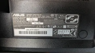 Pantalla Asus Negra