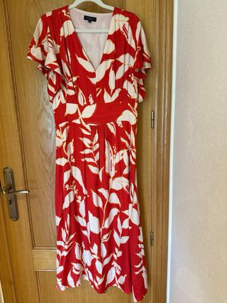 Vestido Caroll Talla 42 Estampado Floral