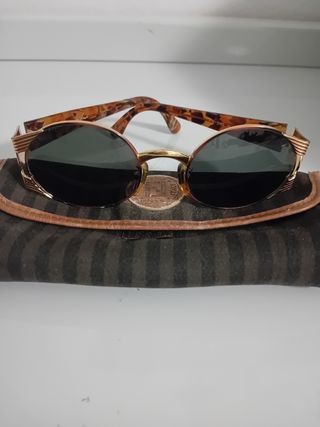 Occhiali Fendi Vintage Marrone/Oro