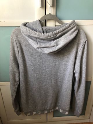 Sudadera Fila Gris con Logo