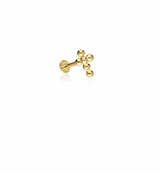 Pendiente Piercing Oro 18k Nuevo 