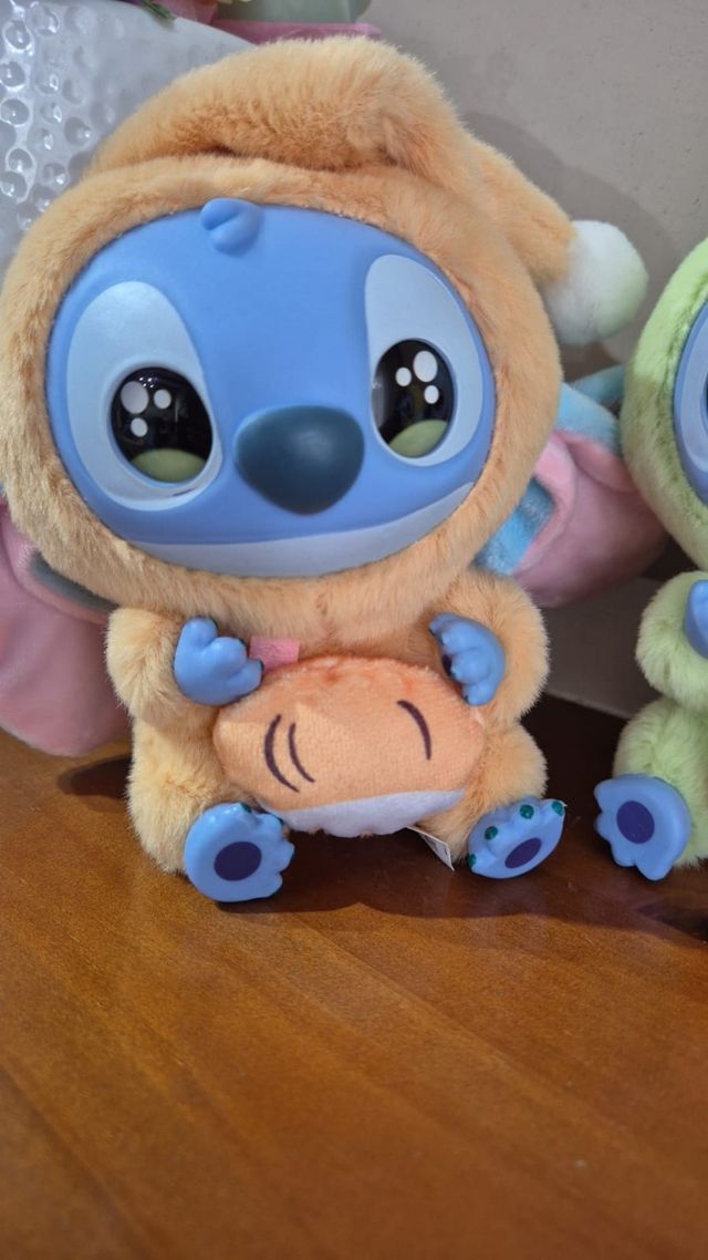 Stitch stile Labubu peluche da collezionare