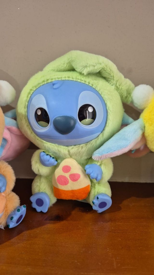 Stitch stile Labubu peluche da collezionare