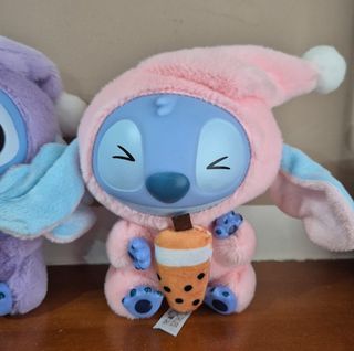 Stitch stile Labubu peluche da collezionare
