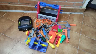 Juego de herramientas de juguete