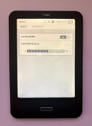 EBOOK BQ CERVANTES PANTALLA 6 ́RETROILUMINADA