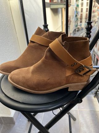 Botines Asaos Talla 37 Marrones