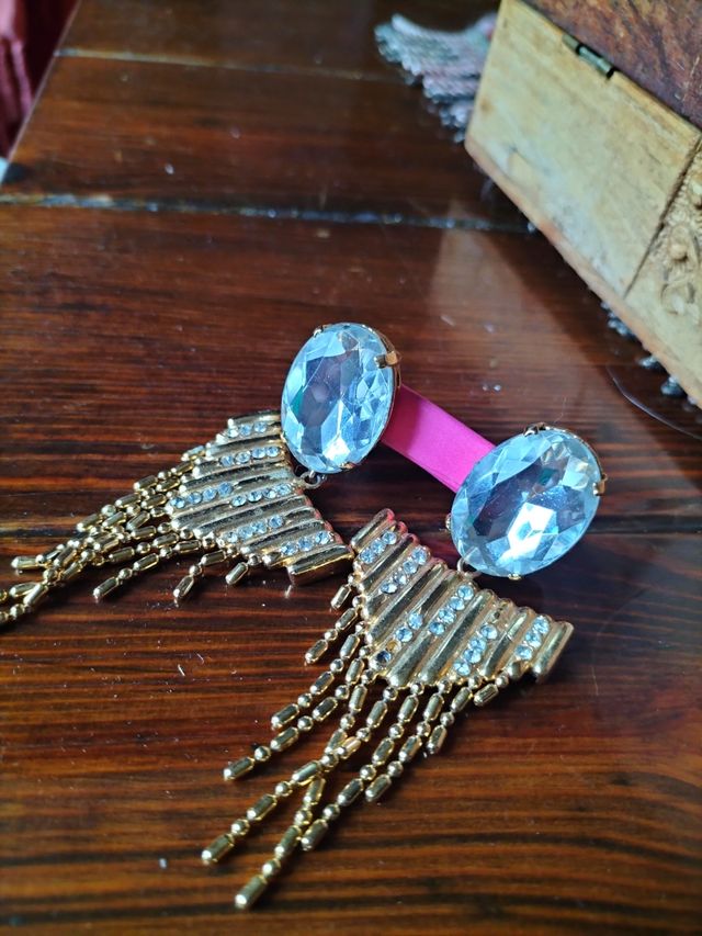 Pendientes oro bisutería fina Bulevar