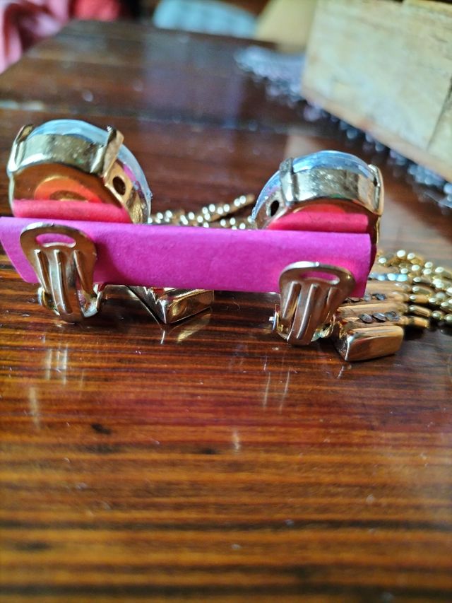 Pendientes oro bisutería fina Bulevar