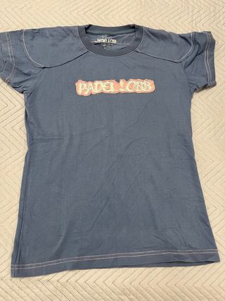 Camiseta Padel Lobb Azul Talla M