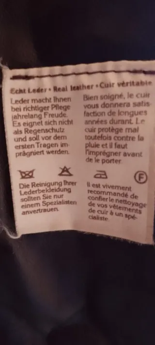 Chaqueta Piel Auténtica Mujer Marrón