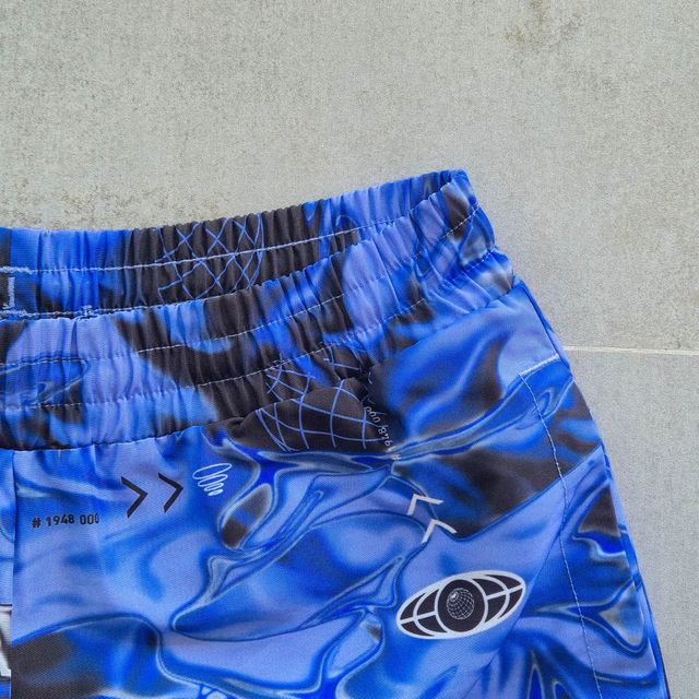 PUMA - Bañador/pantalón corto estampado