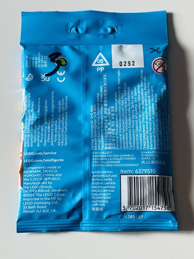 Lego Minifigura Bardo Serie 22