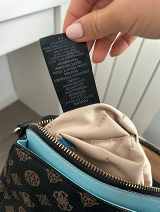 Bolso Guess Marrón y Azul