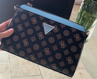 Bolso Guess Marrón y Azul
