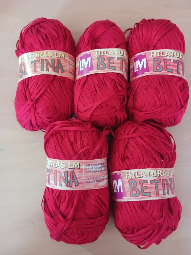 5 Ovillos Hilo LM Betina