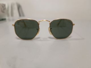 Gafas Ray-Ban Hexagonales Doradas Niños