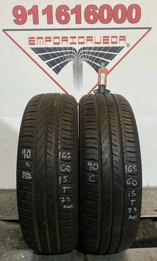 -165 60 15 T GOODYEAR RUEDA AL 90% VIDA UTIL