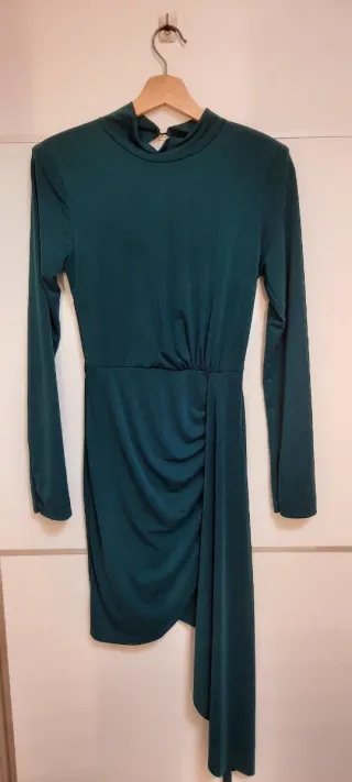 Vestido verde fiesta elegante