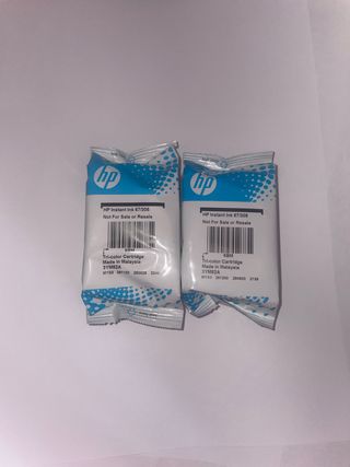 2 Cartuchos HP 67/305 Instant Ink, Sin abrir